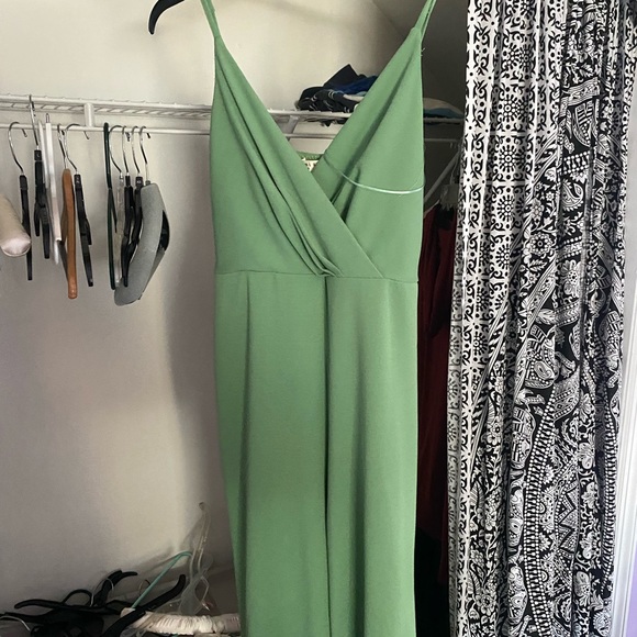 Green Jumpsuit - Picture 2 of 4